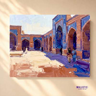 Thatta: Blue Through the Arches