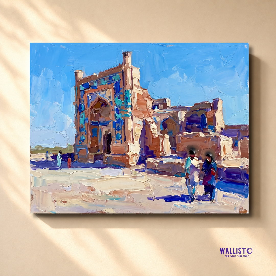 Uch Sharif: Blue Against the Earth