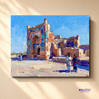 Uch Sharif: Blue Against the Earth